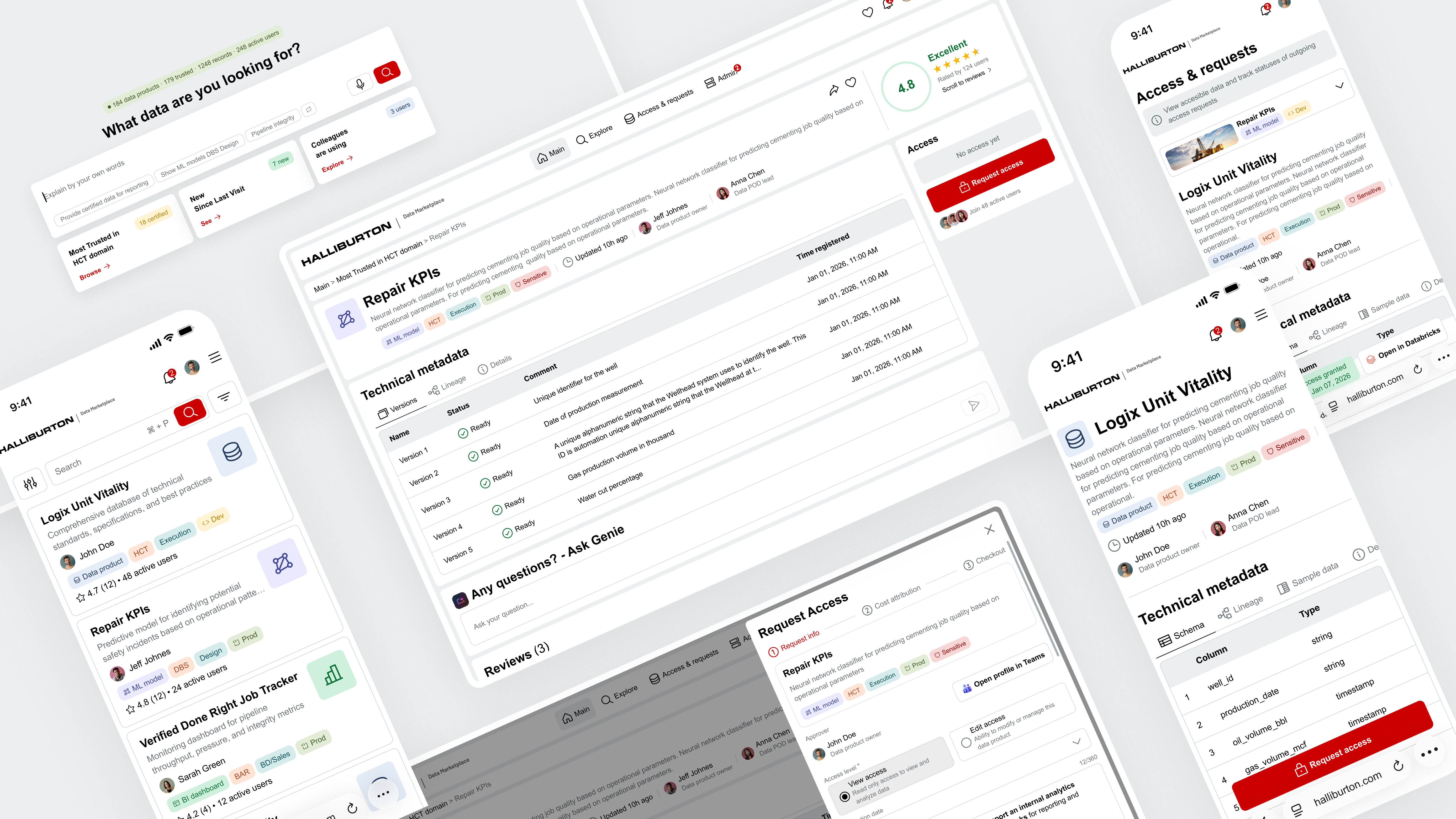 Data Marketplace · Halliburton